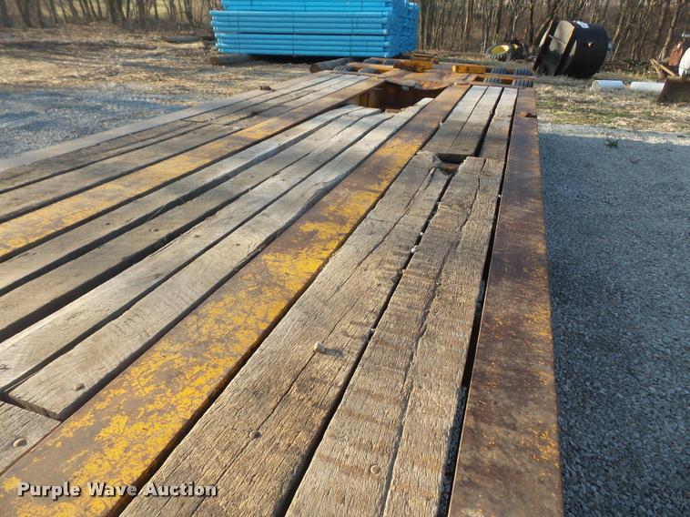 image for item DB0545 1968 Hyster RF35TL lowboy equipment trailer