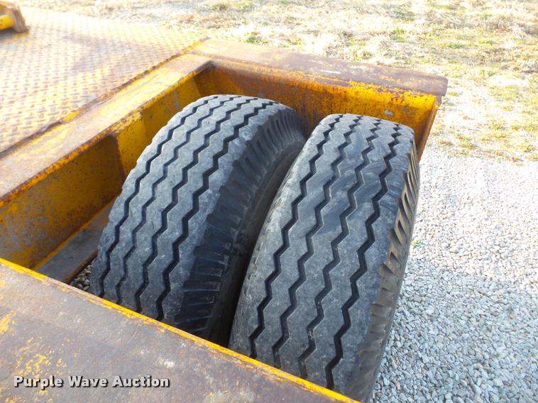 image for item DB0545 1968 Hyster RF35TL lowboy equipment trailer