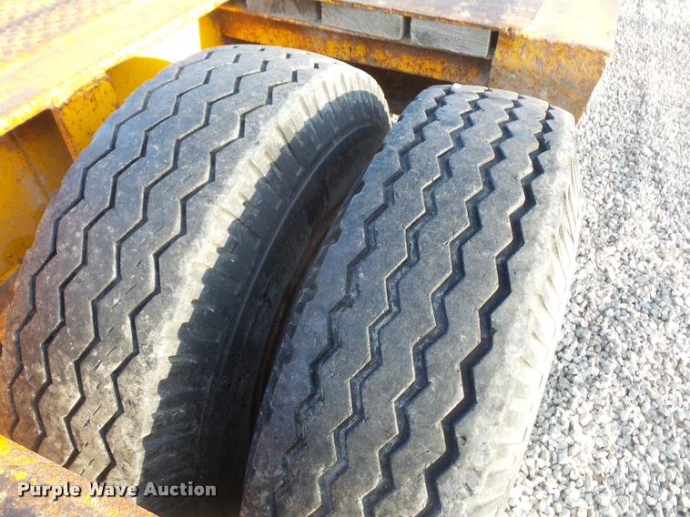 image for item DB0545 1968 Hyster RF35TL lowboy equipment trailer