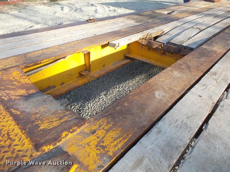 image for item DB0545 1968 Hyster RF35TL lowboy equipment trailer