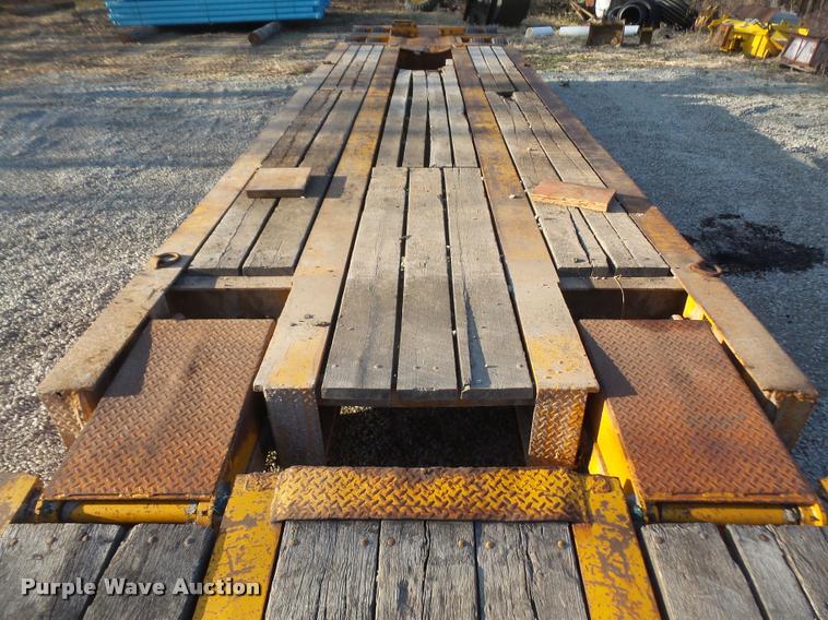 image for item DB0545 1968 Hyster RF35TL lowboy equipment trailer