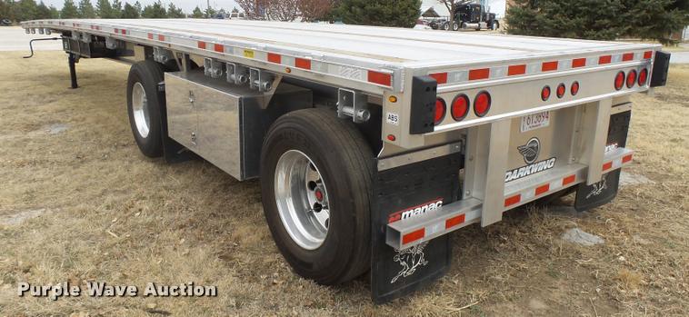 image for item DB1980 2016 Manac 10248B039 flatbed trailer