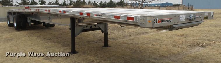 image for item DB1980 2016 Manac 10248B039 flatbed trailer