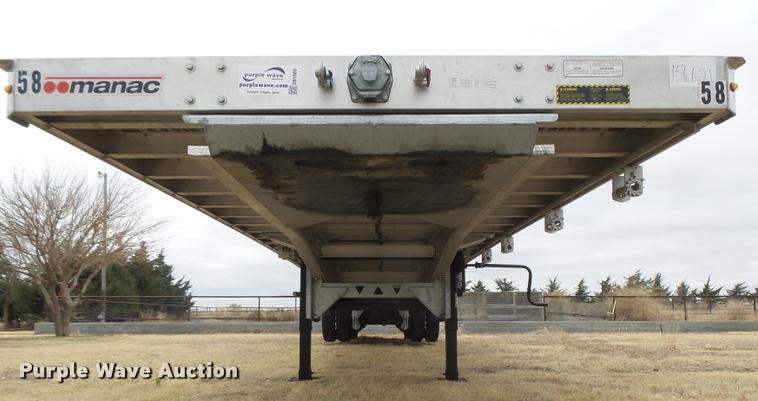 image for item DB1980 2016 Manac 10248B039 flatbed trailer