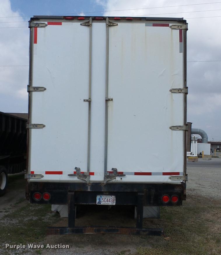 image for item J8656 2001 Utility TS2CHA curtain side dry van trailer
