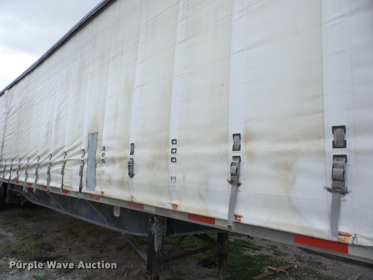 image for item J8656 2001 Utility TS2CHA curtain side dry van trailer
