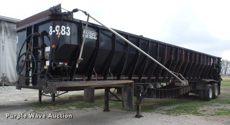 image for item J8657 2008 Aulick 4260542 live bottom trailer