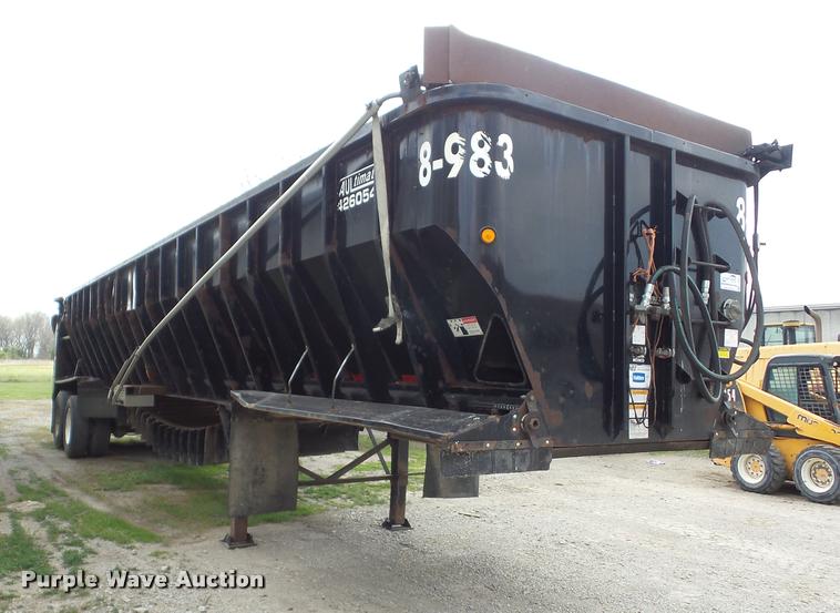 image for item J8657 2008 Aulick 4260542 live bottom trailer