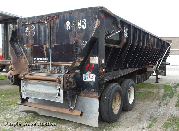 image for item J8657 2008 Aulick 4260542 live bottom trailer