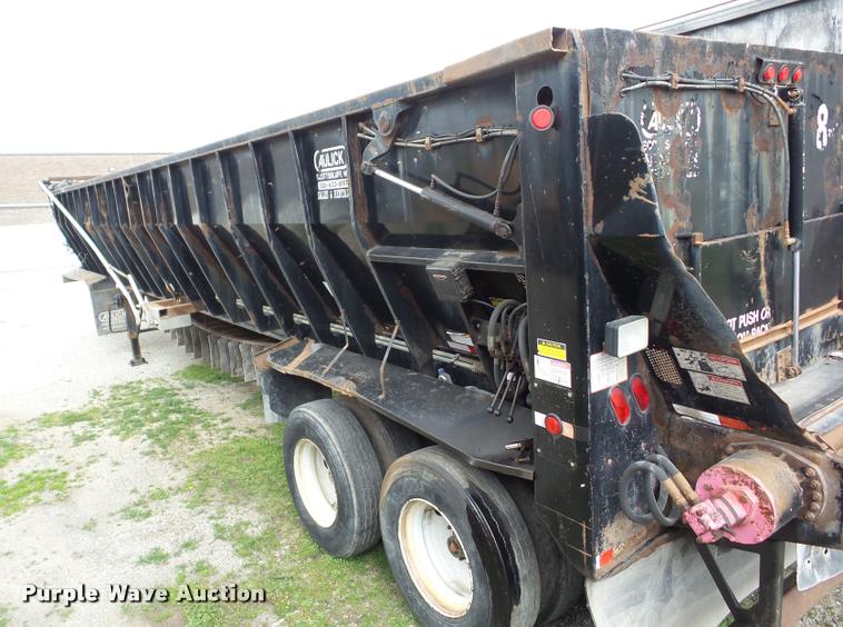 image for item J8657 2008 Aulick 4260542 live bottom trailer