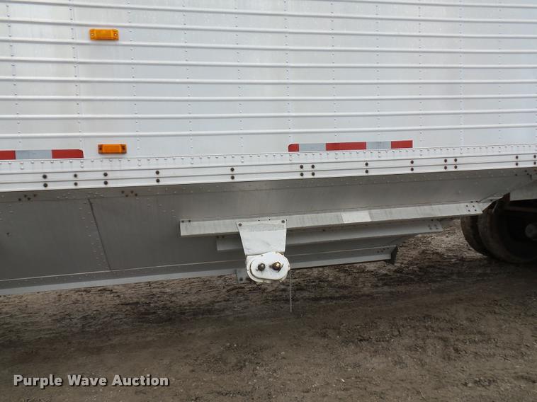 image for item L4660 1987 Timpte double hopper grain trailer