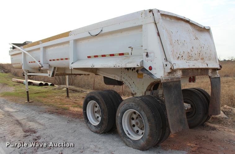 image for item L4955 2006 Clement Starlite 35 end dump trailer