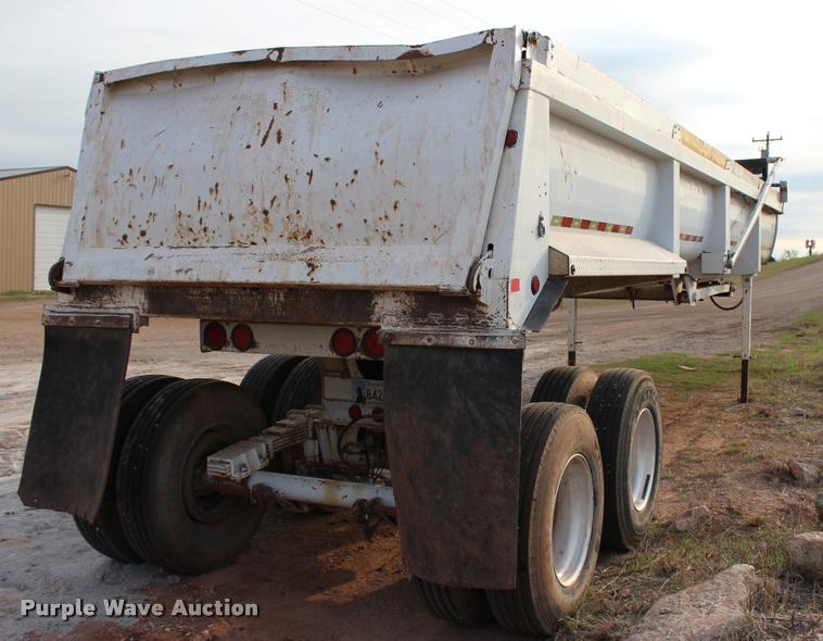 image for item L4955 2006 Clement Starlite 35 end dump trailer