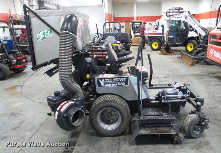 image for item DA1769 Dixie Chopper Silver Eagle ZTR lawn mower