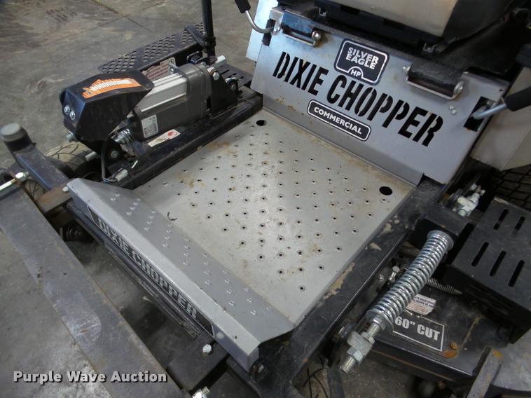 image for item DA1769 Dixie Chopper Silver Eagle ZTR lawn mower