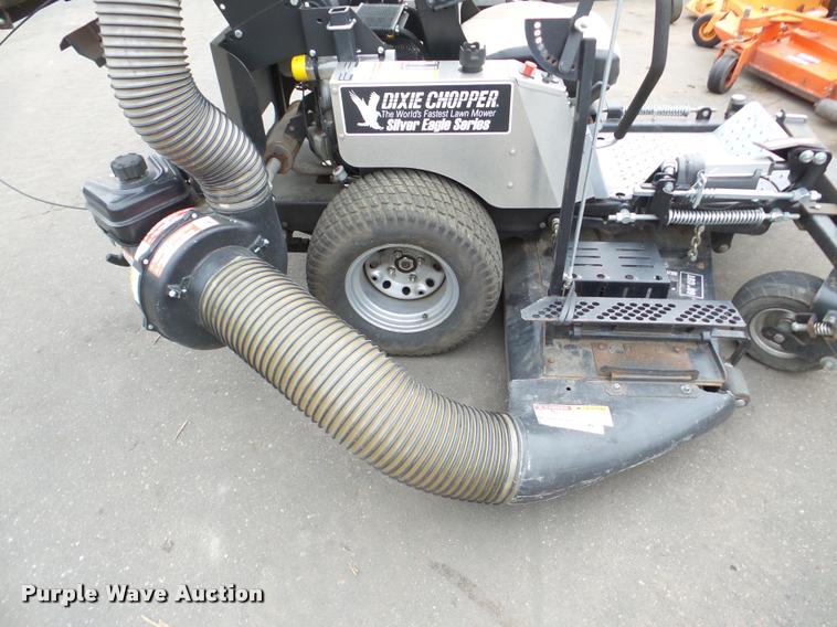 image for item DA1769 Dixie Chopper Silver Eagle ZTR lawn mower