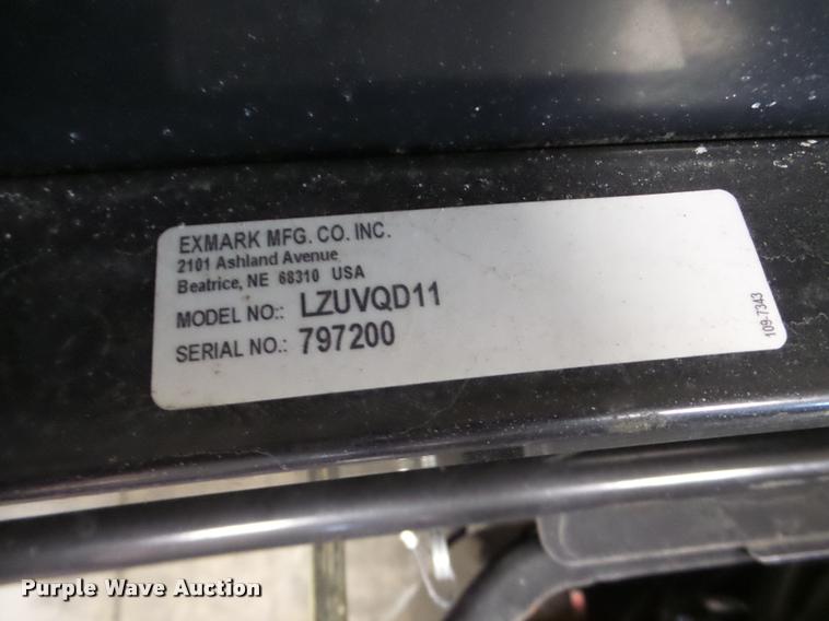 image for item DA1770 Exmark X-Series ZTR lawn mower