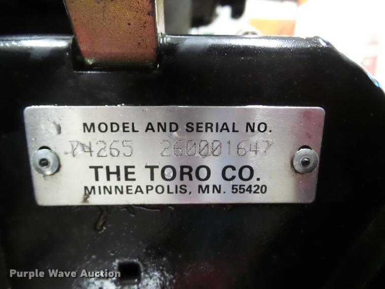 image for item DA1781 Toro Z Master ZTR lawn mower