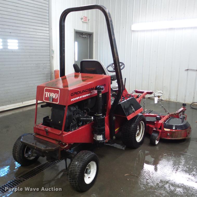 image for item DA1782 Toro Ground Master 325-D lawn mower