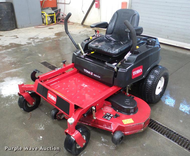 image for item DA1787 Toro Titan 7 5200K ZTR lawn mower