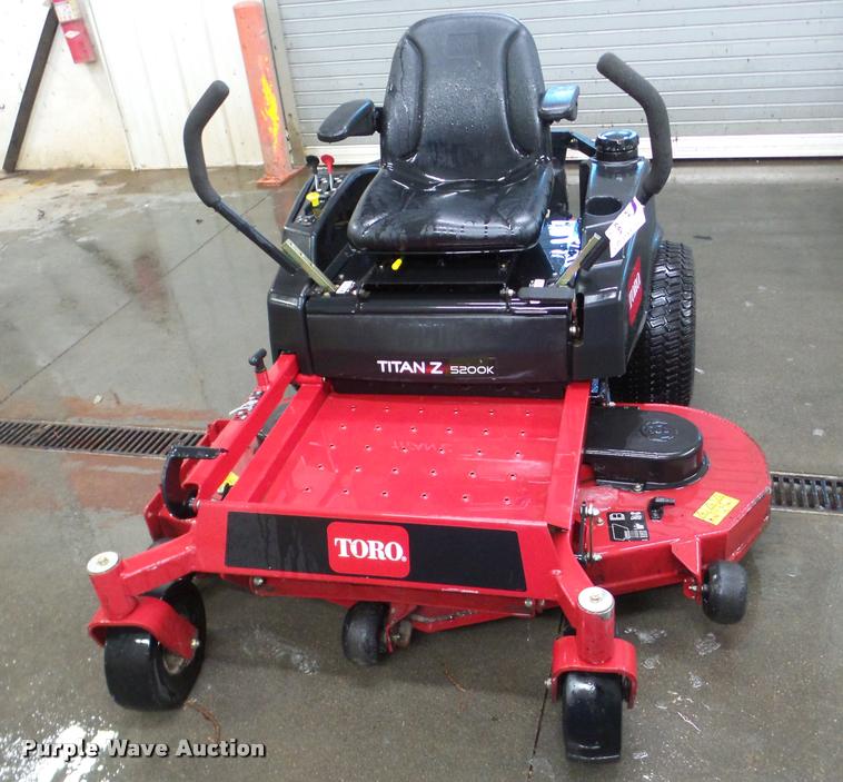 image for item DA1787 Toro Titan 7 5200K ZTR lawn mower