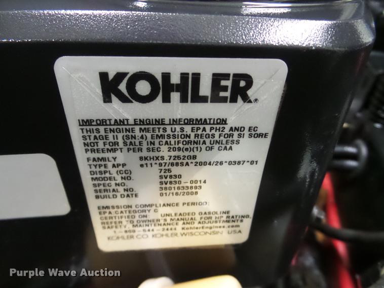 image for item DA1787 Toro Titan 7 5200K ZTR lawn mower