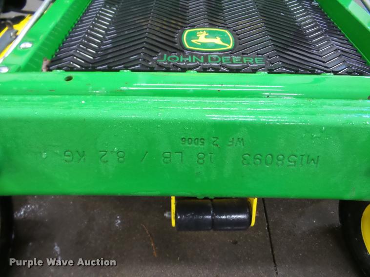 image for item DA1789 John Deere EZtrak ZTR lawn mower