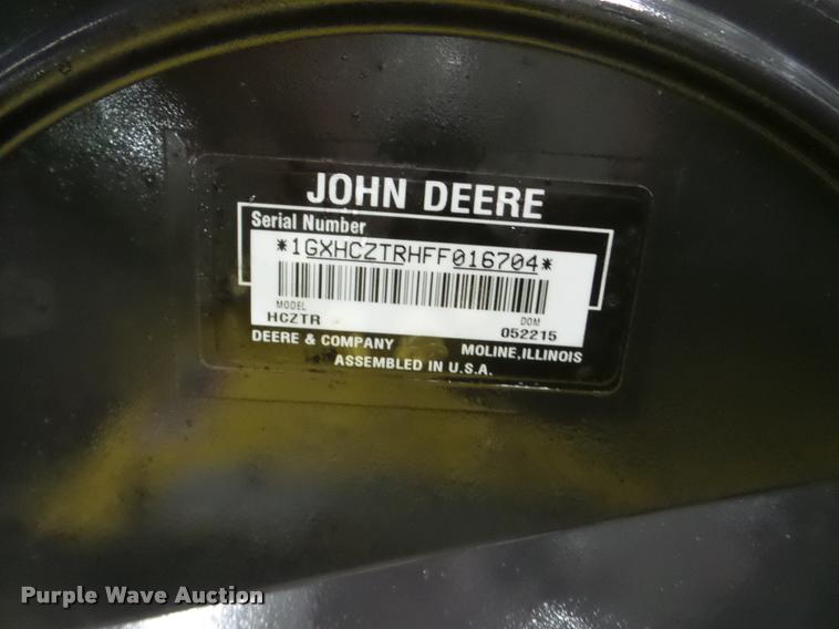 image for item DA1789 John Deere EZtrak ZTR lawn mower