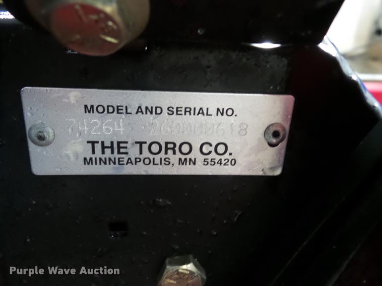 image for item DA1791 Toro Turbo Force 52 Z Master ZTR lawn mower