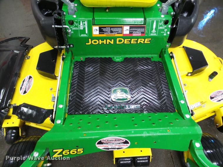 image for item DA1796 John Deere Z665 ZTR lawn mower