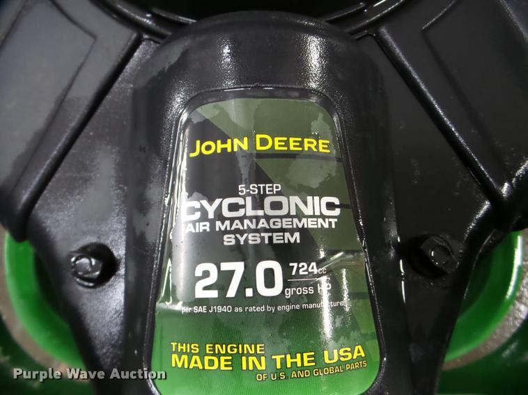 image for item DA1796 John Deere Z665 ZTR lawn mower