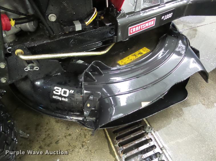 image for item DA1797 2014 Craftsman R1000 lawn mower