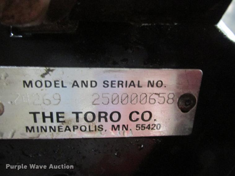 image for item K6133 Toro Z Master lawn mower