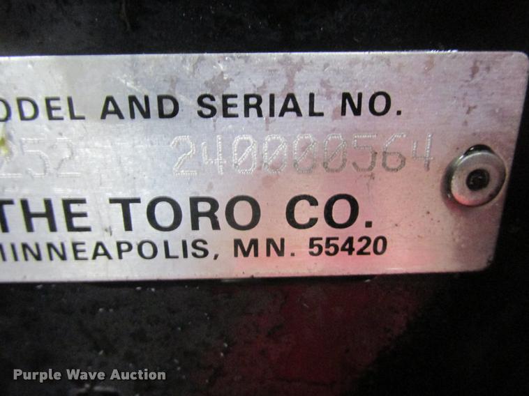 image for item K6138 Toro Z Master lawn mower