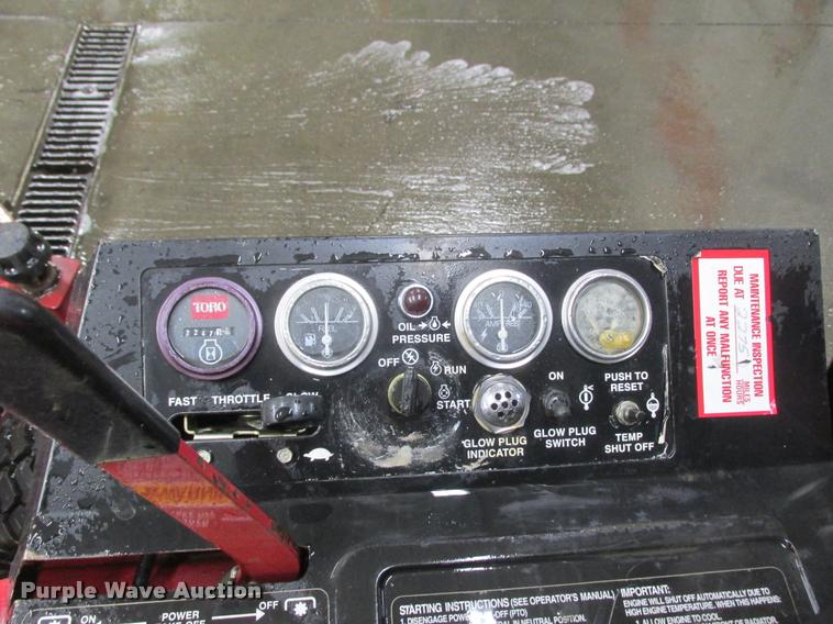 image for item K6140 Toro Groundsmaster 325D lawn mower