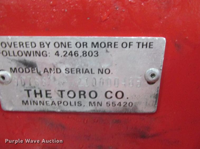 image for item K6140 Toro Groundsmaster 325D lawn mower