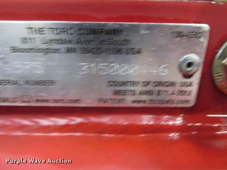 image for item K6143 Toro Grandstand lawn mower