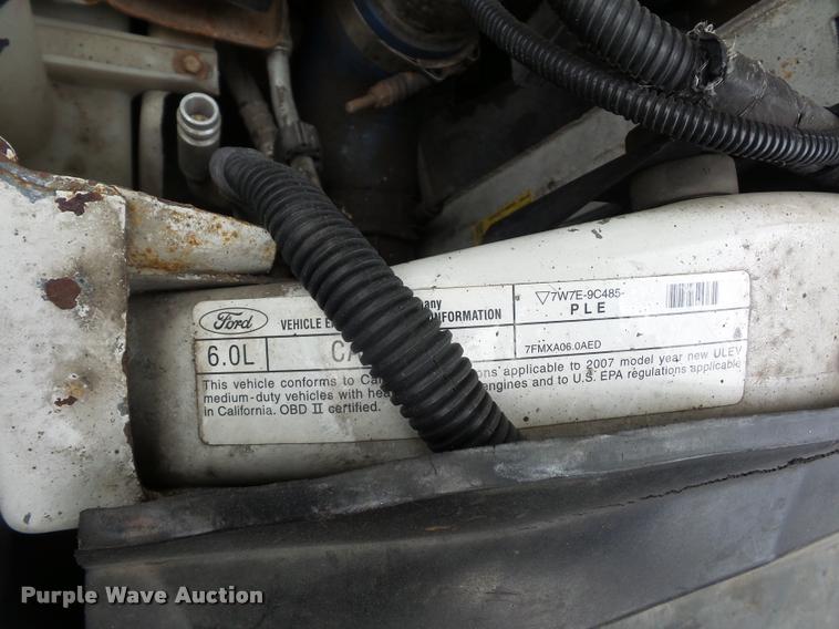 image for item BH9288 2007 Ford F350 Super Duty dump bed pickup truck