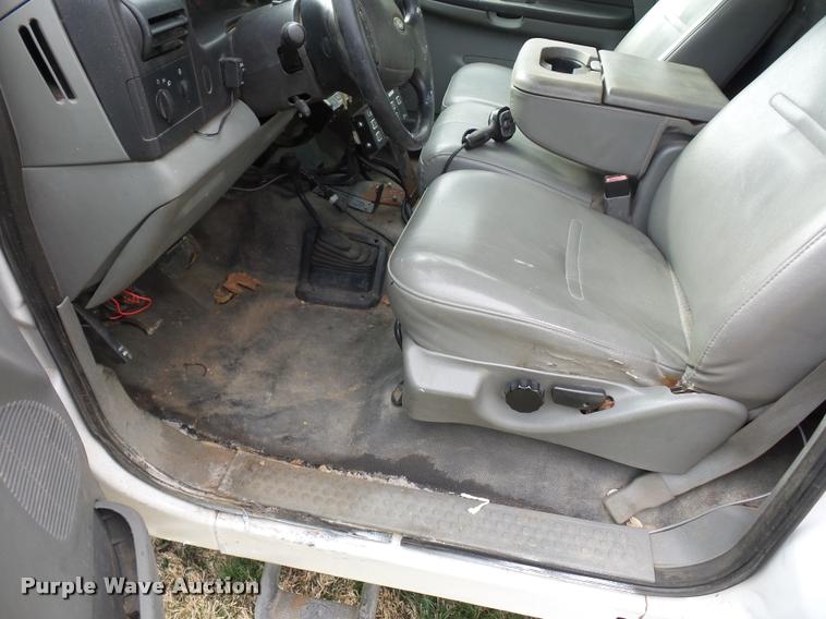 image for item BH9288 2007 Ford F350 Super Duty dump bed pickup truck