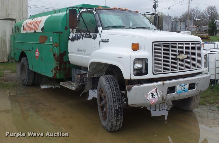 image for item BI9097 1990 Chevrolet Kodiak fuel truck