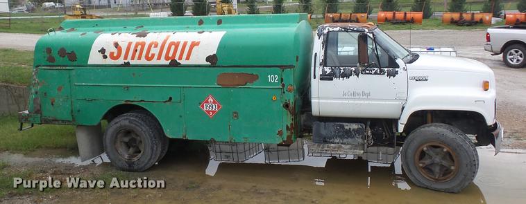 image for item BI9097 1990 Chevrolet Kodiak fuel truck