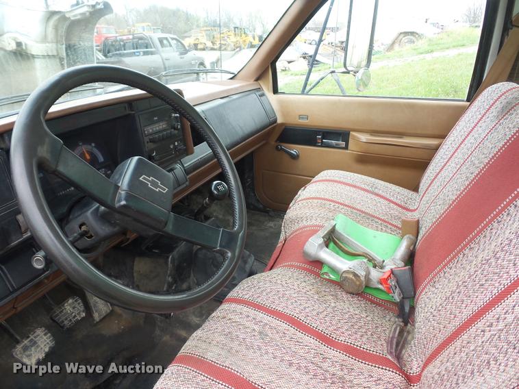 image for item BI9097 1990 Chevrolet Kodiak fuel truck