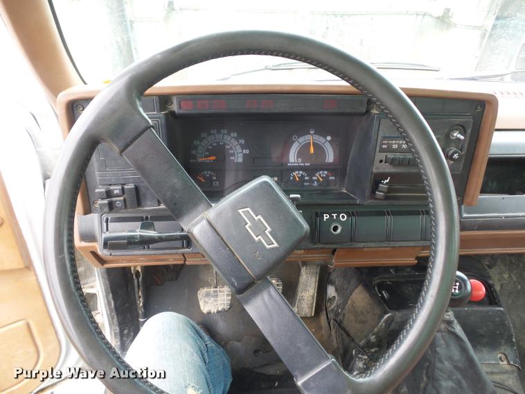 image for item BI9097 1990 Chevrolet Kodiak fuel truck