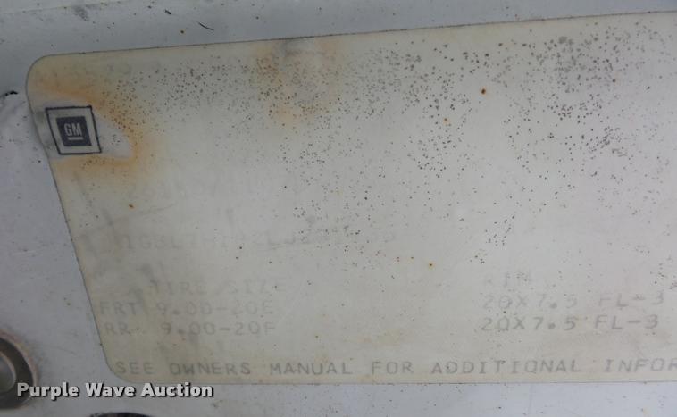 image for item BI9097 1990 Chevrolet Kodiak fuel truck