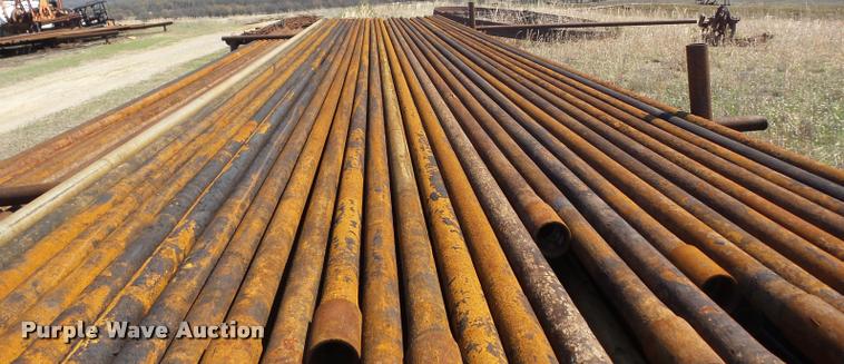 image for item BZ9710 Approximately 1,000' of structural oil field pipe