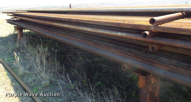 image for item BZ9712 Approximately 1,000' of structural oil field pipe