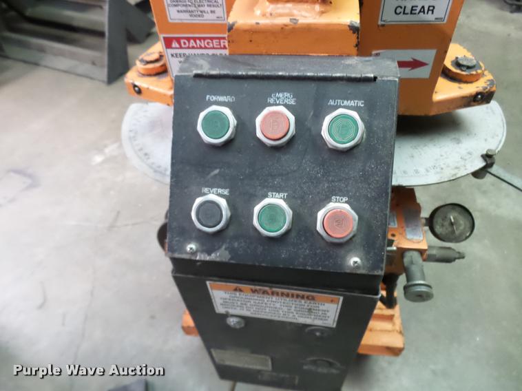 image for item CC9108 Huth 2007 horizontal pipe bender