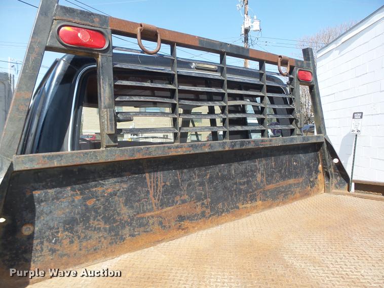 image for item DA0602 1985 Ford F250 XLT Lariat Ext. Cab flatbed pickup truck