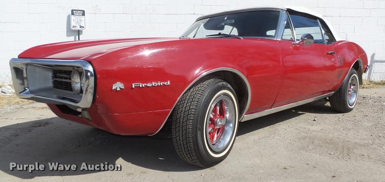 image for item DA0604 1967 Pontiac Firebird convertible