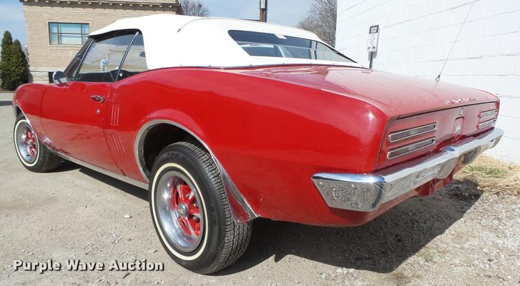 image for item DA0604 1967 Pontiac Firebird convertible